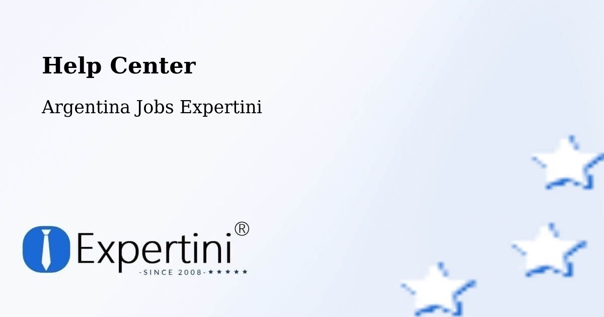 Help Center – La Banda - Argentina Jobs Expertini