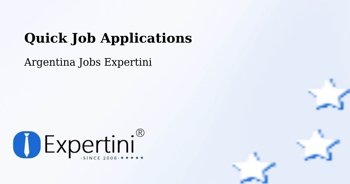 Quick Apply Feature – La Banda - Argentina Jobs Expertini