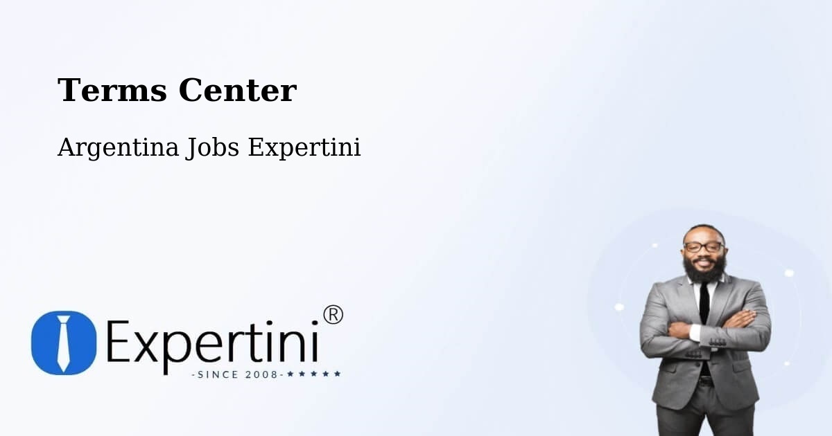 Terms of Service – La Banda - Argentina Jobs Expertini